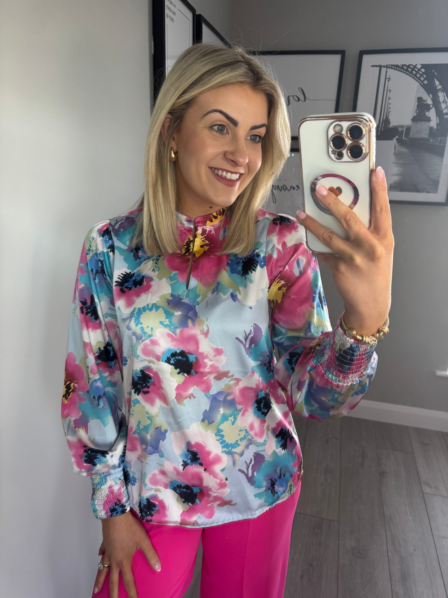 Rant & Rave Sloan Blue Blouse