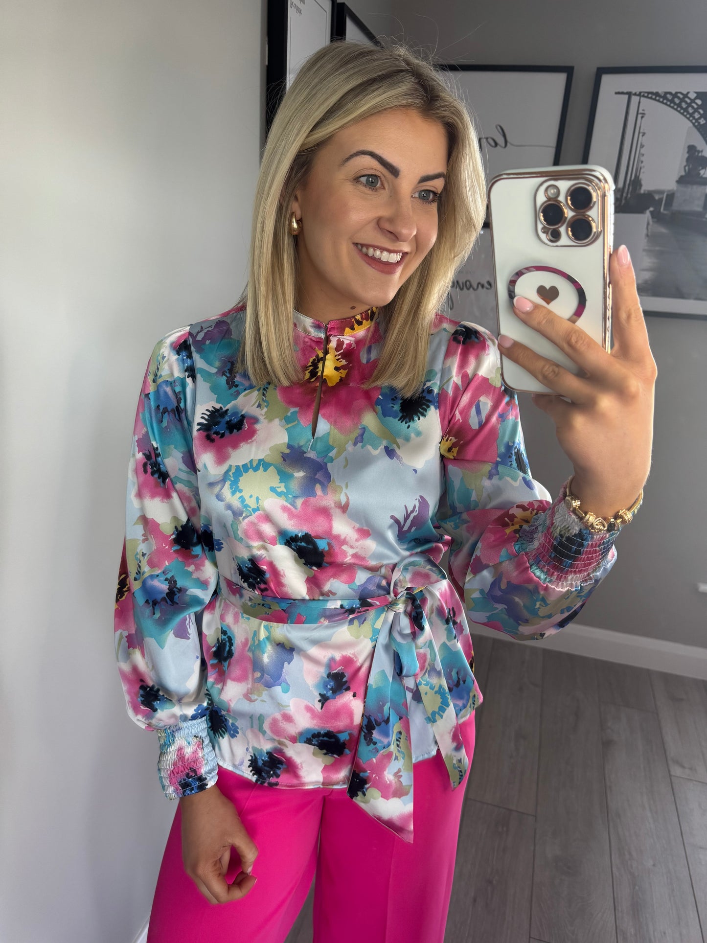 Rant & Rave Sloan Blue Blouse
