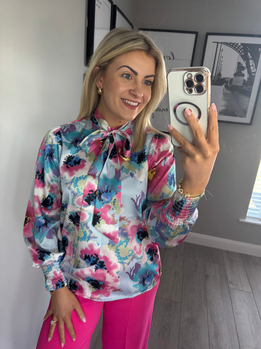 Rant & Rave Sloan Blue Blouse