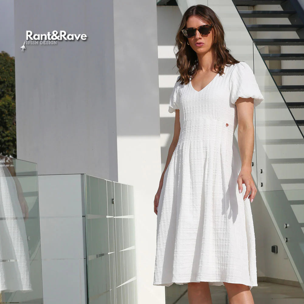 Rant & Rave Juliette White Dress