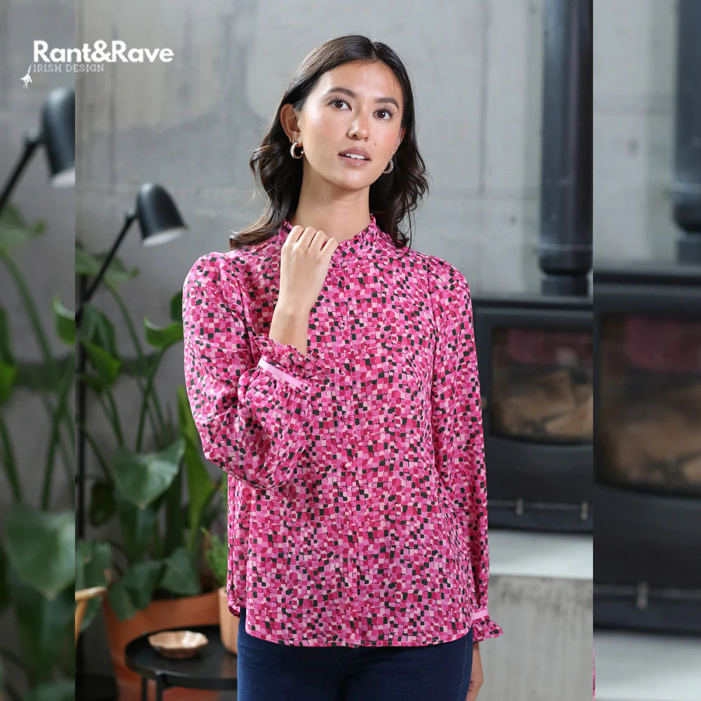 Rant & Rave Kassandra Pink Blouse