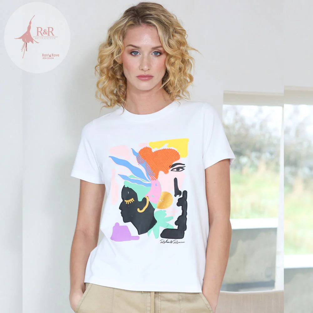 Relax & Renew Riley White Tee